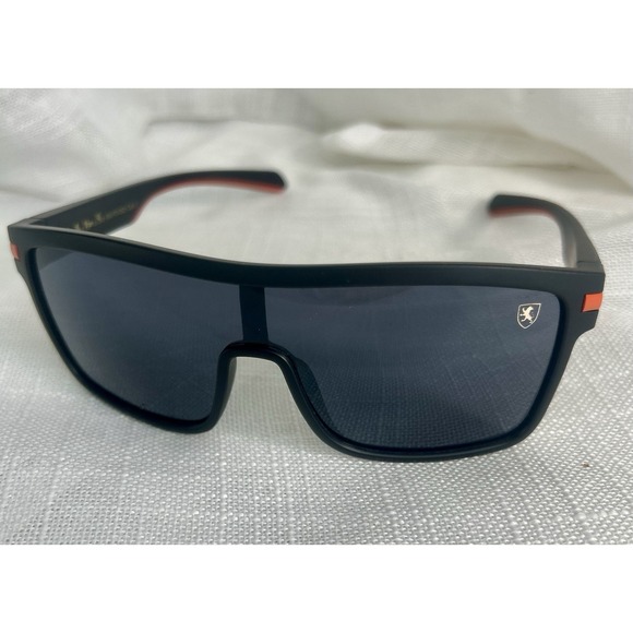 Scuderia Ferrari Matte Black Sunglasses KN-PO1052 No Case - Picture 2 of 9